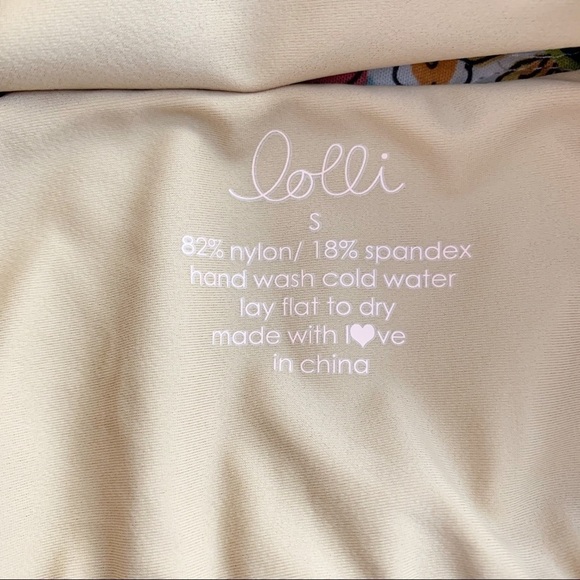 LOLLI “GOODIES” High Neck Laser Cut Bikini Top - Picture 5 of 5